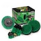 Drill Brush Power Scrubber By Useful Products 5 in W 7 in L Brush, Green G-S-E542O-QC-DB - alternate 1